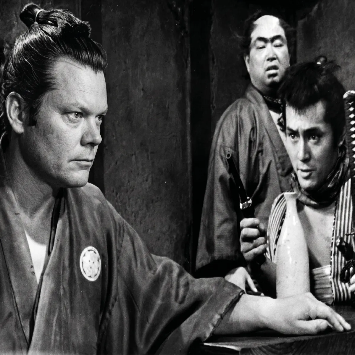 Joey Gartin, composited into a scene from Yojimbo