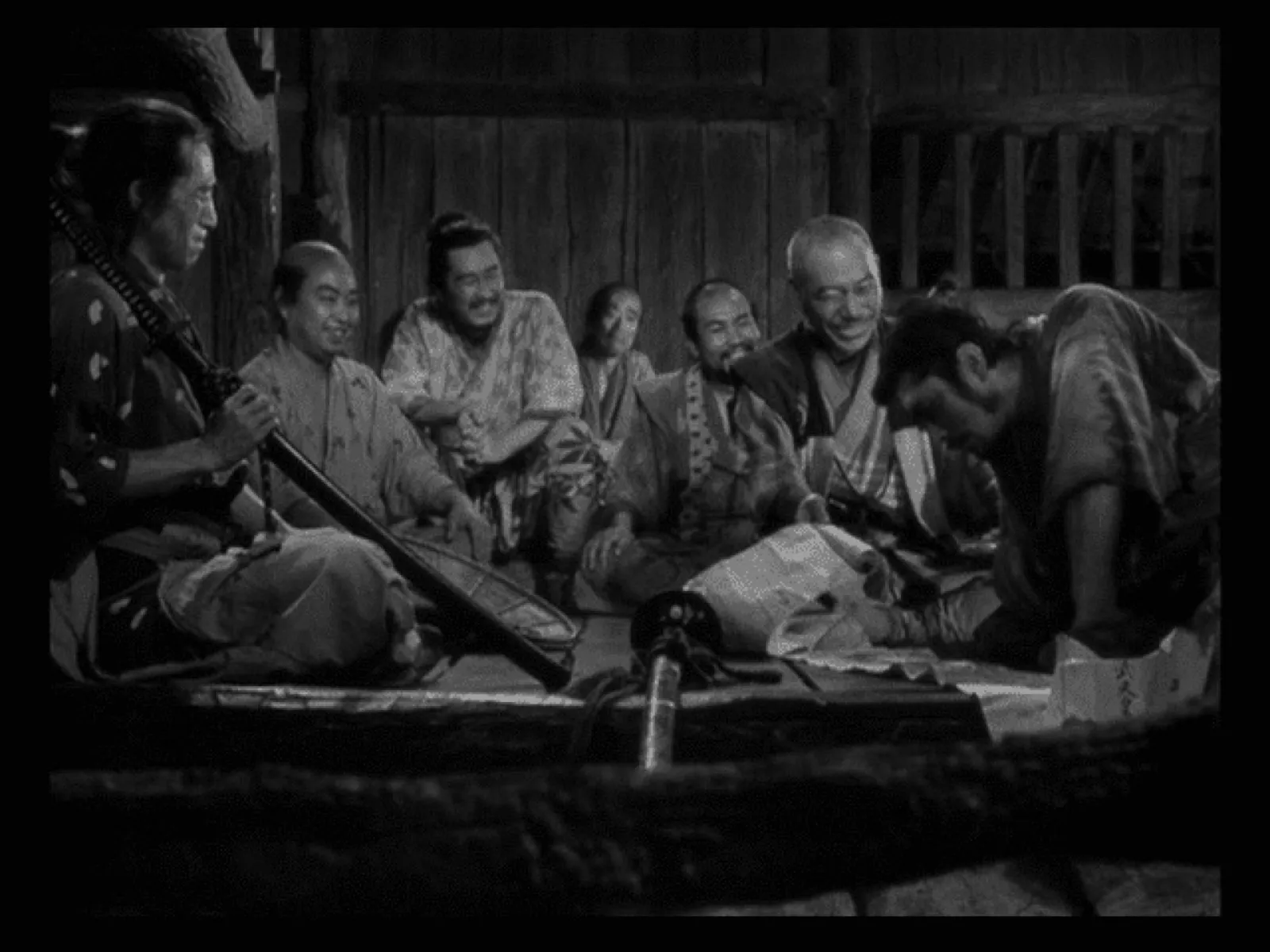 Recruiting the samurai in Akira Kurosawa's Seven Samurai (1954)